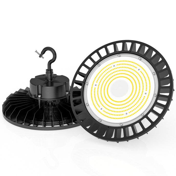 LYDARZ LED High Bay Lights,Garage Light - Black UFO Series