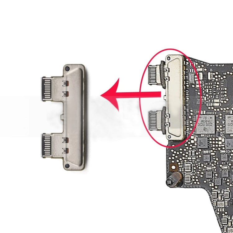 Conector de alimentación de CC para MacBook Pro A1708: puerto de carga de repuesto para el modelo Retina de 13 pulgadas
