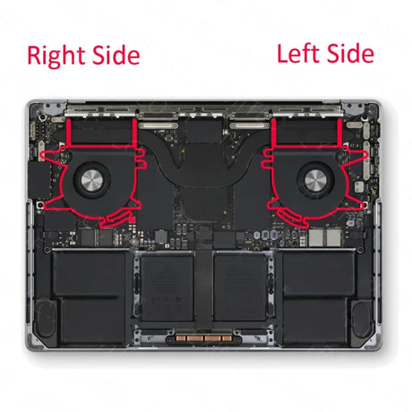 2-Pack Cooling Fans for MacBook Pro 14" (2021) – Model A2442 / EMC 3650 - LYDARZ