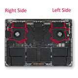 Pack de 2 ventiladores para MacBook Pro de 14" (2021): A2442 / EMC 3650 para un rendimiento mejorado.