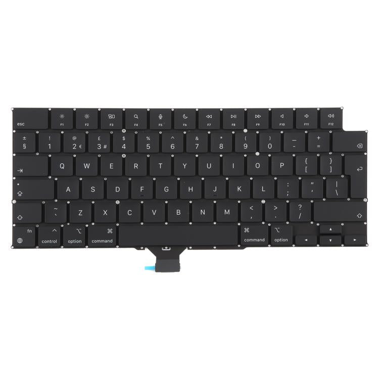 Reemplazo de teclado para MacBook Pro 14/16 de EE. UU. y Reino Unido para modelos A2485, A2442, A2779, A2780, A2918, A2991 y A2992