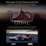 Smartphone robusto HOTWAV Hyper 7 5G con 8 GB de RAM, 256 GB de almacenamiento, batería de 10800 mAh y pantalla de 6,6" 