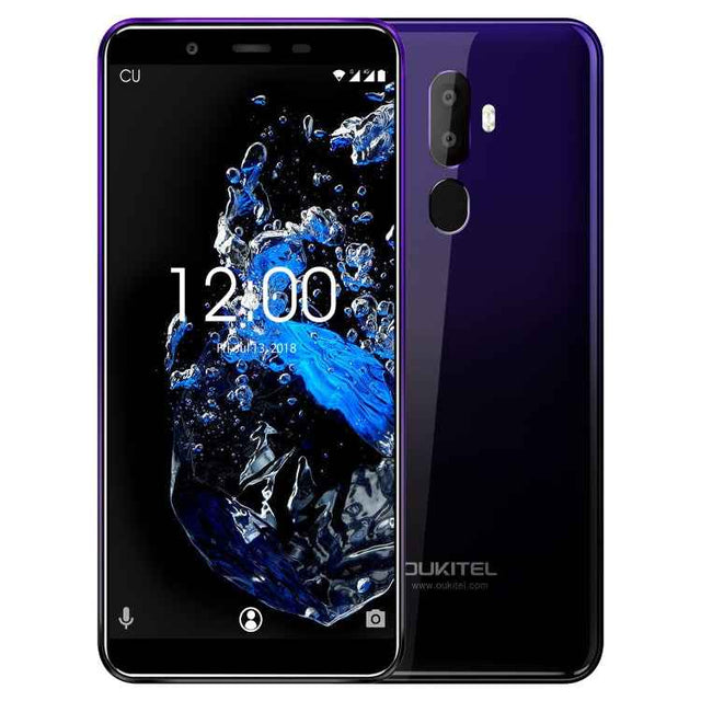 OUKITEL U25 Pro 4G, Dual Back Cameras, Fingerprint Identification, 5.5 inch Android 8.1 MTK6750T Octa Core, Dual SIM