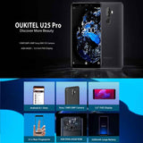 OUKITEL U25 Pro 4G, Dual Back Cameras, Fingerprint Identification, 5.5 inch Android 8.1 MTK6750T Octa Core, Dual SIM