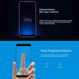 OUKITEL U25 Pro 4G, Dual Back Cameras, Fingerprint Identification, 5.5 inch Android 8.1 MTK6750T Octa Core, Dual SIM