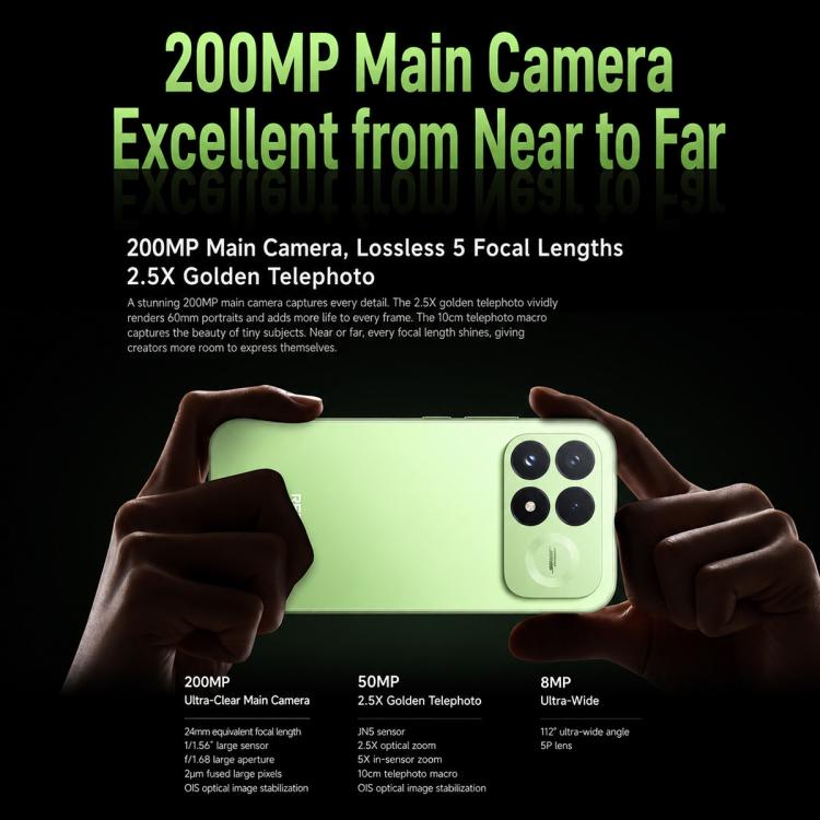 Xiaomi Redmi K100 Pro, 12GB+512GB, 6.59 inch Xiaomi HyperOS 3 Snapdragon 8 Elite V Series Octa Core, NFC, Network: 5G, 12GB+512GB