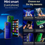 SOYES X60 Mini 4G Smartphone – 3.46" Pocket Display, Infrared Face ID, 3GB RAM + 64GB (Unlocked)