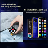 SOYES X60 Mini 4G Smartphone – 3.46" Pocket Display, Infrared Face ID, 3GB RAM + 64GB (Unlocked)