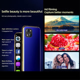 SOYES X60 Mini 4G Smartphone – 3.46" Pocket Display, Infrared Face ID, 3GB RAM + 64GB (Unlocked)