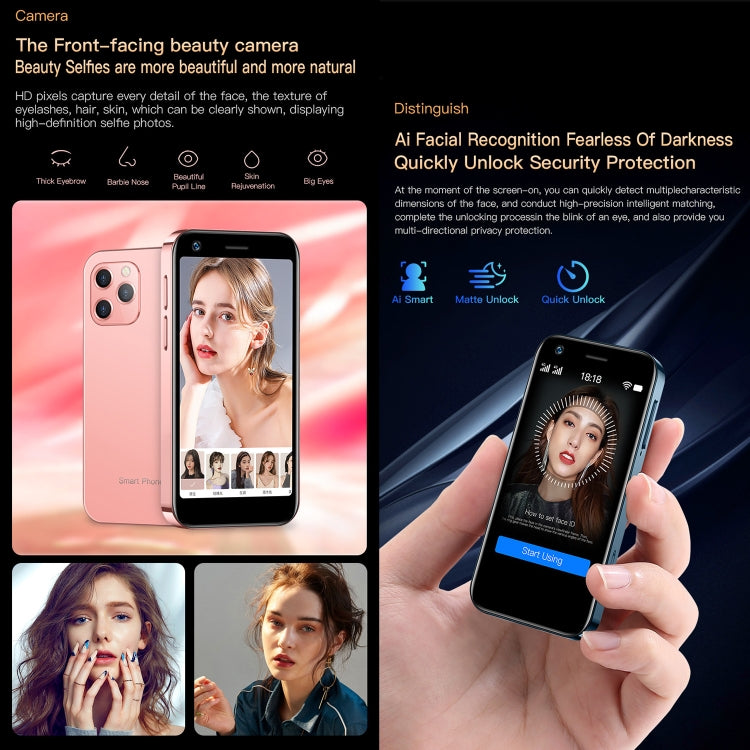 XS12 Pro 3.0 inch Android 10.0 MTK6750 Octa Core, Bluetooth, WiFi, OTG, Network: 4G, Dual SIM, Support Google Play, 2GB+16GB