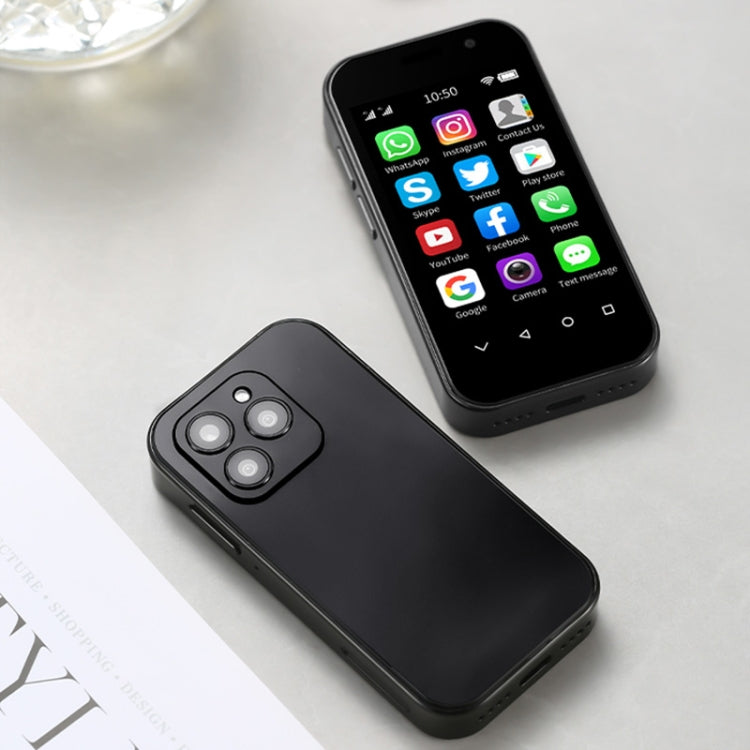 SOYES 14 Pro Face Recognition, 3.0 inch Android 9.0 MTK6739CW Quad Core up to 1.28GHz, OTG, Network: 4G, Dual SIM, Support Google Play, 3GB+32GB