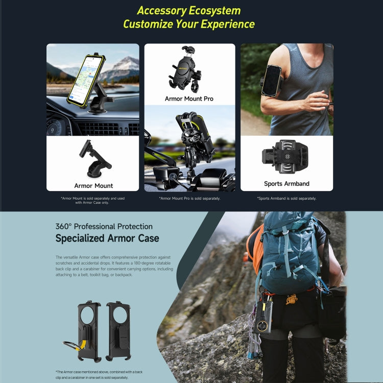 Ulefone Armor X31 Pro 5G, 8GB+256GB, Night Vision, Rugged Phone, 6.56 inch Android 14 MediaTek Dimensity 6300