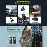 Ulefone Armor X31 Pro 5G - Rugged 8GB+256GB Phone with Night Vision, IP68/IP69K, 6.56" Display, Android 14, MediaTek Dimensity 6300, 5G, NFC, OTG