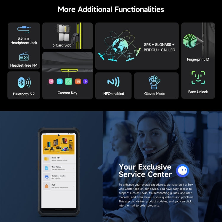 Ulefone Armor X31 Pro 5G - Rugged 8GB+256GB Phone with Night Vision, IP68/IP69K, 6.56" Display, Android 14, MediaTek Dimensity 6300, 5G, NFC, OTG
