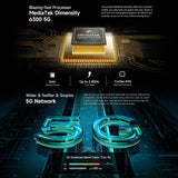 Ulefone Armor X31 Pro 5G - Rugged 8GB+256GB Phone with Night Vision, IP68/IP69K, 6.56" Display, Android 14, MediaTek Dimensity 6300, 5G, NFC, OTG