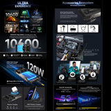 Ulefone Armor 28 Ultra Thermal Rugged Phone - 16GB+1TB, Night Vision, 10600mAh, 6.67" Android 14, MediaTek Dimensity 9300+ Octa Core, 5G, NFC