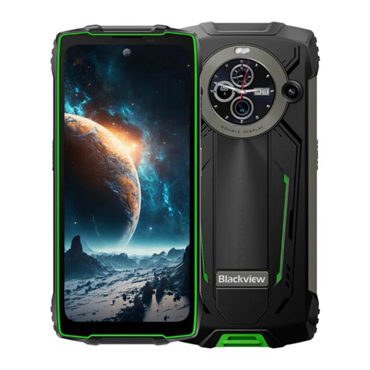 Teléfono robusto Blackview BV8200 de 12 GB + 256 GB, pantalla de 6,5 pulgadas, Android 14, red 4G, NFC 