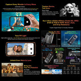 Blackview BV8200 Rugged Phone 12GB+256GB, 6.5 inch Display, Android 14, 4G Network, NFC