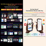 Blackview BV8200 Rugged Phone, 12GB+256GB, 6.5 inch 120Hz Main & 1.3" Secondary Display Android 14 MediaTek Helio G100