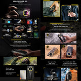 Ulefone Armor Mini 20 Rugged Phone - Night Vision, 8GB+256GB, IP68/IP69K, 4.7 Inch Android 14, MediaTek Dimensity 6300, 4G, NFC, OTG