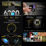 Ulefone Armor Mini 20 Rugged Phone - Night Vision, 8GB+256GB, IP68/IP69K, 4.7 Inch Android 14, MediaTek Dimensity 6300, 4G, NFC, OTG