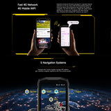 Ulefone Armor Mini 20 Rugged Phone - Night Vision, 8GB+256GB, IP68/IP69K, 4.7 Inch Android 14, MediaTek Dimensity 6300, 4G, NFC, OTG