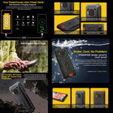 Blackview BV6200 Plus,  IP68/IP69K/MIL-STD-810H, 11000mAh, 6.56 inch Android 14 Unisoc UMS9230 T606