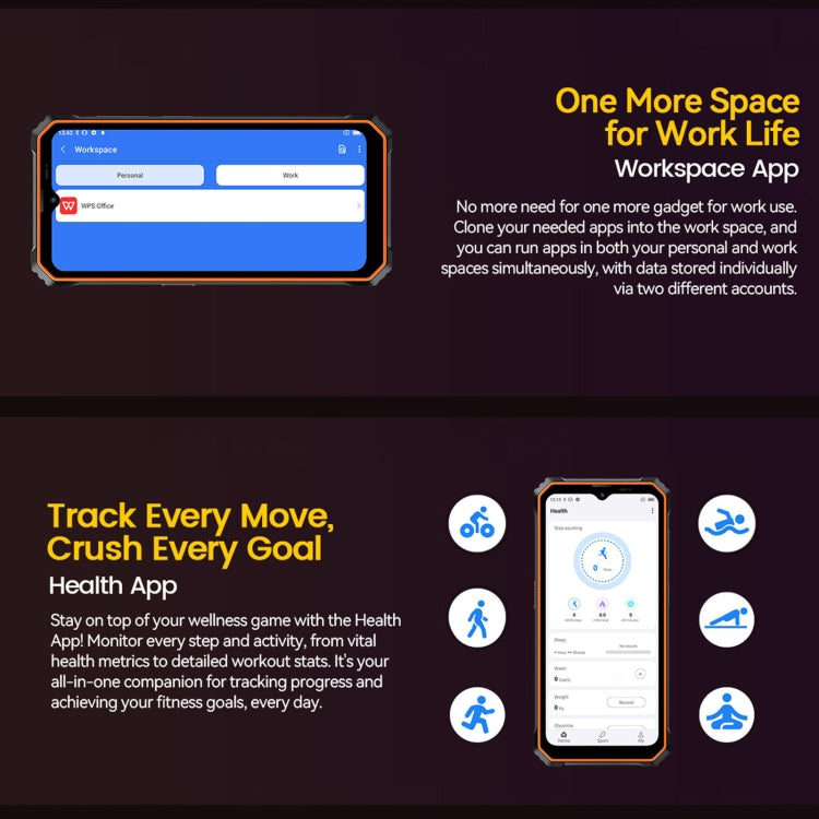 Blackview BV6200 Plus, 8GB+256GB, IP68/IP69K/MIL-STD-810H, 11000mAh, 6.56 inch Android 14 Unisoc UMS9230 T606