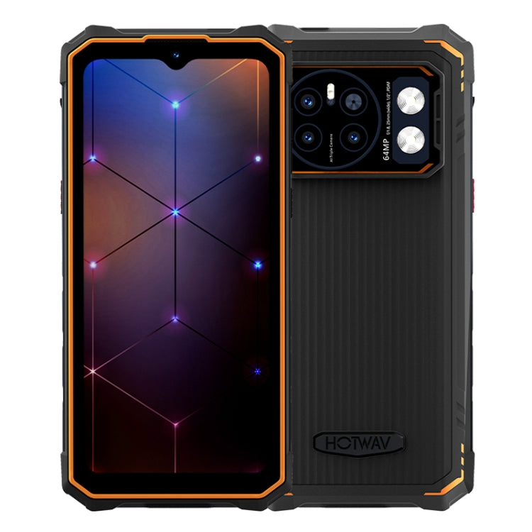 HOTWAV CYBER 13 Rugged Smartphone with IP68/IP69K, 8GB RAM, 128GB Storage, 10800mAh Battery, 6.6 Inch Android 14.0 Unisoc