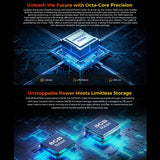 HOTWAV CYBER 13 Rugged Smartphone with IP68/IP69K, 8GB RAM, 128GB Storage, 10800mAh Battery, 6.6 Inch Android 14.0 Unisoc