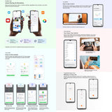 Blackview Oscal FLAT 2,  6.6 inch, 6GB+256GB, 5000 mAh, Android 14 Unisoc T606 Octa Core