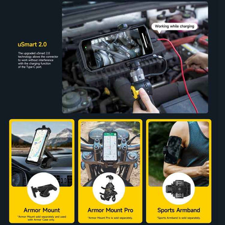 Ulefone Armor 27 4G Rugged Phone, 12GB+256GB, Night Vision, 10600mAh, 6.78 inch Android 14 MediaTek Helio G99