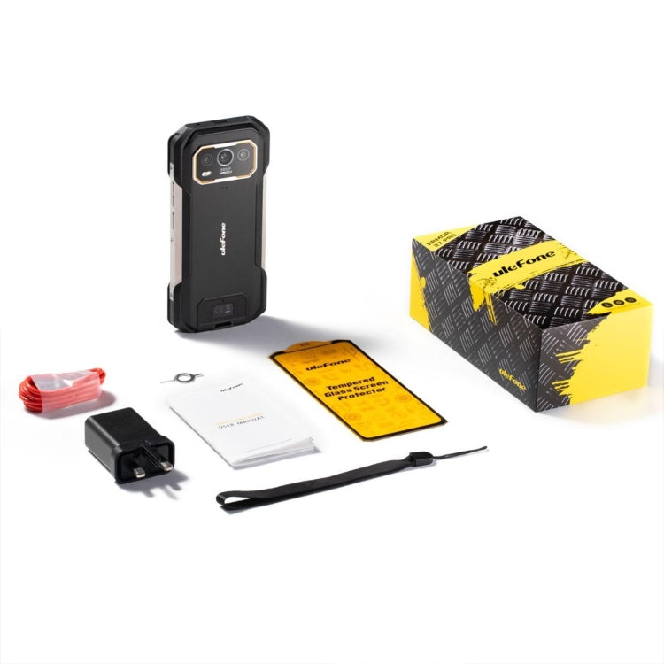 Teléfono robusto Ulefone Armor 27 4G, 12 GB + 256 GB, visión nocturna, 10600 mAh, pantalla de 6,78 pulgadas, Android 14, MediaTek Helio G99