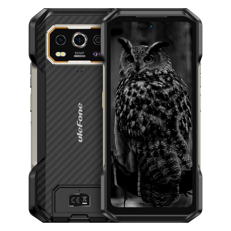 Teléfono robusto Ulefone Armor 27 4G, 12 GB + 256 GB, visión nocturna, 10600 mAh, pantalla de 6,78 pulgadas, Android 14, MediaTek Helio G99