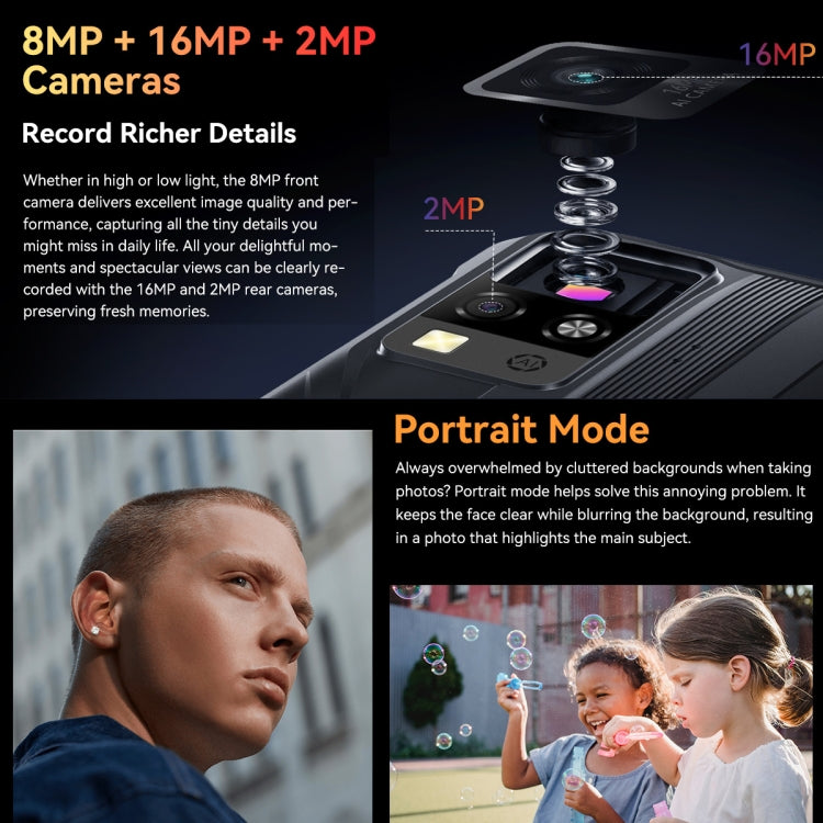 Smartphone Blackview BV4800 Pro: 4 GB de RAM, 128 GB de almacenamiento, IP68/IP69K, MIL-STD-810H, pantalla de 6,56", Android 14, Unisoc T606 de ocho núcleos, red 4G, compatible con OTG