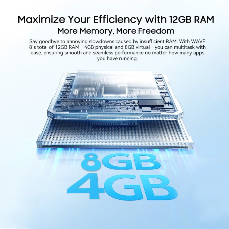 Blackview WAVE 8, 4GB+256GB, 6.56 inch Android 14 Unisoc T606 Octa Core, Network: 4G, OTG, WAVE 8 4GB+256GB