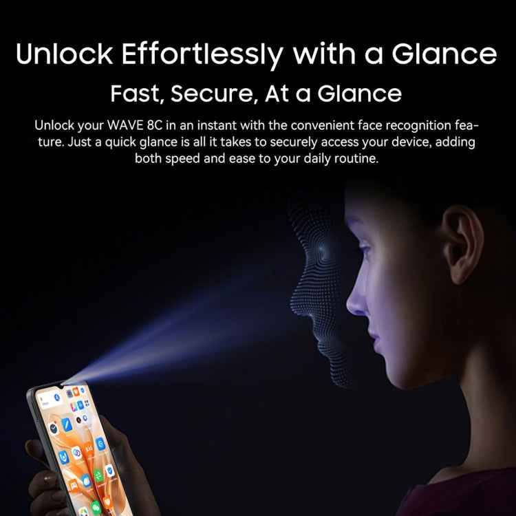 Blackview WAVE 8C, 2GB+64GB, 6.56 inch Android 14 GO Unisoc SC9863A
