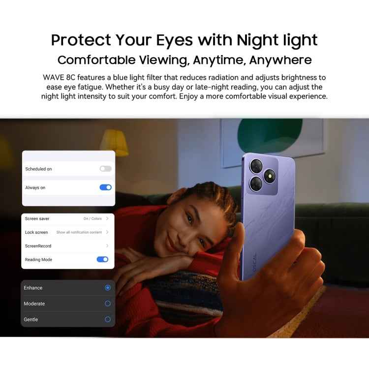 Blackview WAVE 8C, 2GB+64GB, 6.56 inch Android 14 GO Unisoc SC9863A