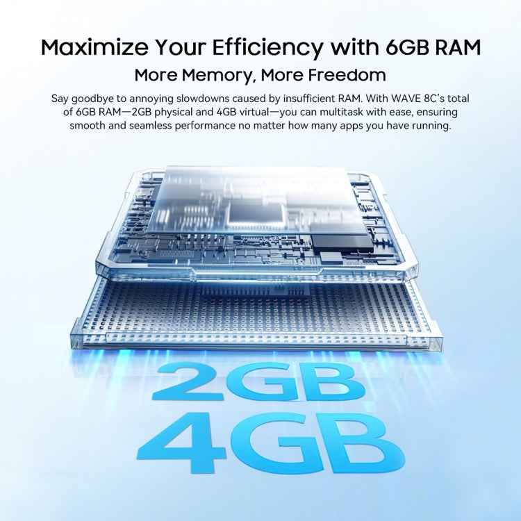 Blackview WAVE 8C, 2GB+64GB, 6.56 inch Android 14 GO Unisoc SC9863A