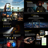 Ulefone Armor Mini 20T Pro, Thermal Imaging, 8GB+256GB, IP68/IP69K Rugged Phone, 4.7 inch Android 14 MediaTek Dimensity 6300 5G Octa Core, Network: 5G, NFC, OTG, Armor Mini 20T Pro