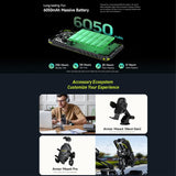 Ulefone Armor X31 Rugged Phone - 6GB RAM, 128GB Storage, Night Vision, IP68/IP69K, 6.56" Display, Android 14, MediaTek Helio G91, 4G, NFC, OTG