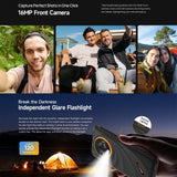 Ulefone Armor X31 Rugged Phone - 6GB RAM, 128GB Storage, Night Vision, IP68/IP69K, 6.56" Display, Android 14, MediaTek Helio G91, 4G, NFC, OTG