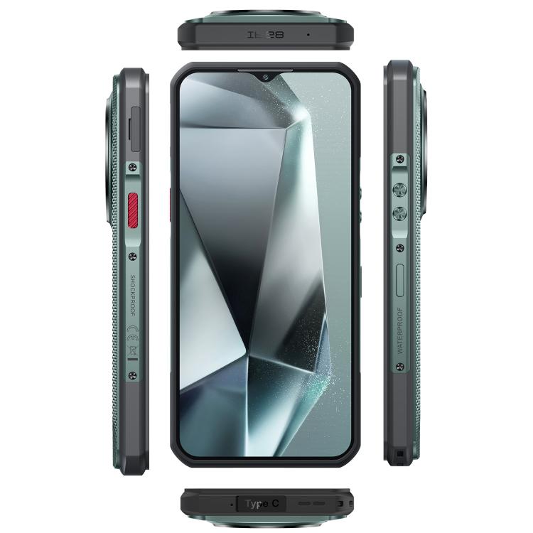 Oukitel WP35 Pro 5G Rugged Phone - 12GB+512GB, 6.6" MediaTek Dimensity 6300, NFC, OTG, 5G Connectivity