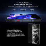 Oukitel WP35 Pro 5G Rugged Phone, 12GB+512GB, 6.6 inch MediaTek Dimensity 6300 Octa Core, NFC, OTG, Network: 5G, WP35 Pro 5G