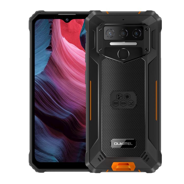 Teléfono robusto Oukitel WP23 Plus de 8 GB + 256 GB, 6,52 pulgadas, Android 14.0, Unisoc T606 de ocho núcleos, NFC, OTG, red 4G 