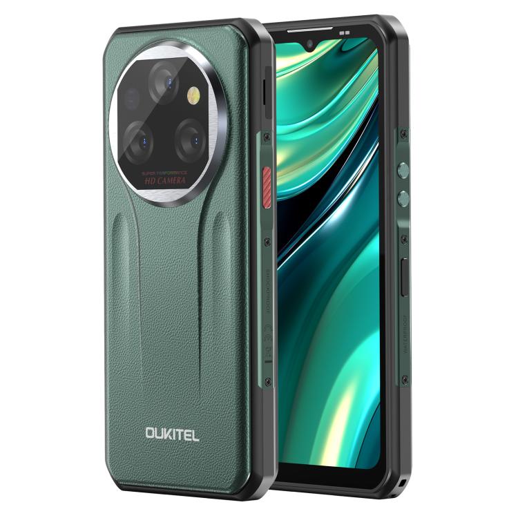 Oukitel WP39 Pro 5G Rugged Phone, 12GB+512GB, Night Vision, Fingerprint Identification, 6.6 inch Android 14 MediaTek Dimensity 6300