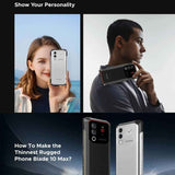 DOOGEE Blade 10 Max, 20GB+256GB, 6.56 inch + 1.54 inch 10300mAh, Android 14 Spreadtrum T606