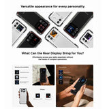 DOOGEE Blade 10 Max, 20GB+256GB, 6.56 inch + 1.54 inch 10300mAh, Android 14 Spreadtrum T606