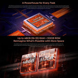 Oukitel WP55 Pro 5G Rugged Phone, 16GB+512GB, 108MP Camera, Fingerprint Identification, 6.6 inch Android 15 MediaTek Dimensity 7025