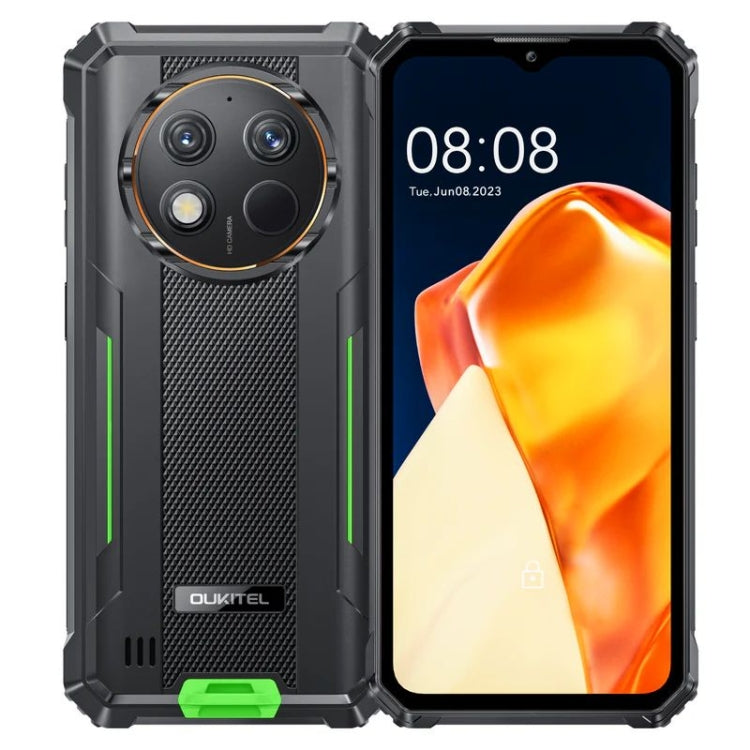 Oukitel G1 Rugged Phone, 6GB+256GB, Fingerprint Identification, 6.52 inch Android 14 T606 Octa Core